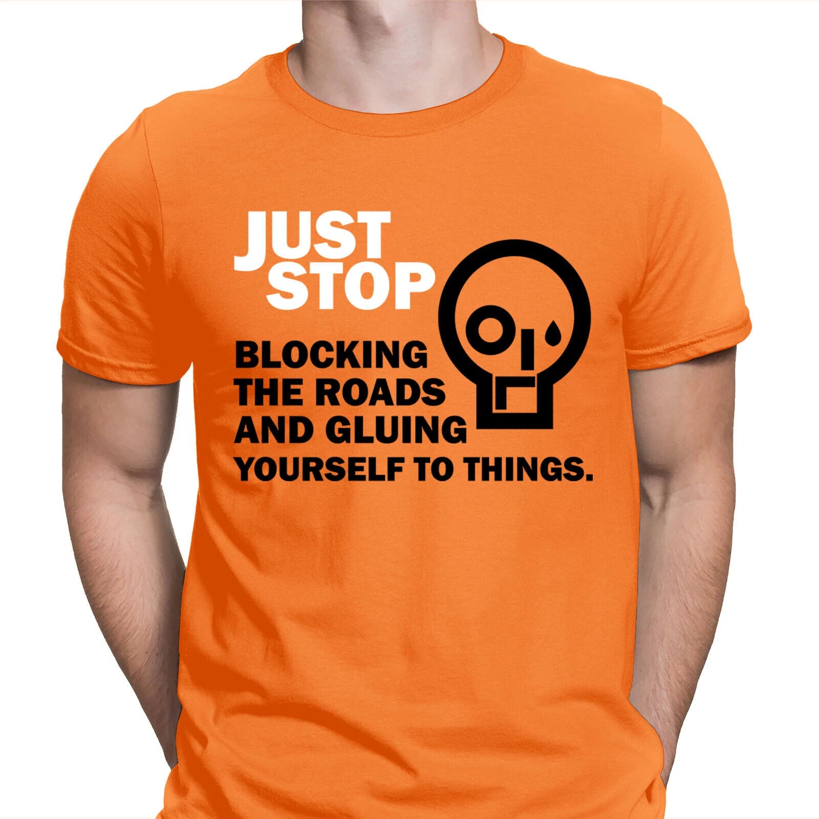 Just Stop Oil Anti Environment Save Earth Green Funny Mens T-Shirt#VR#17