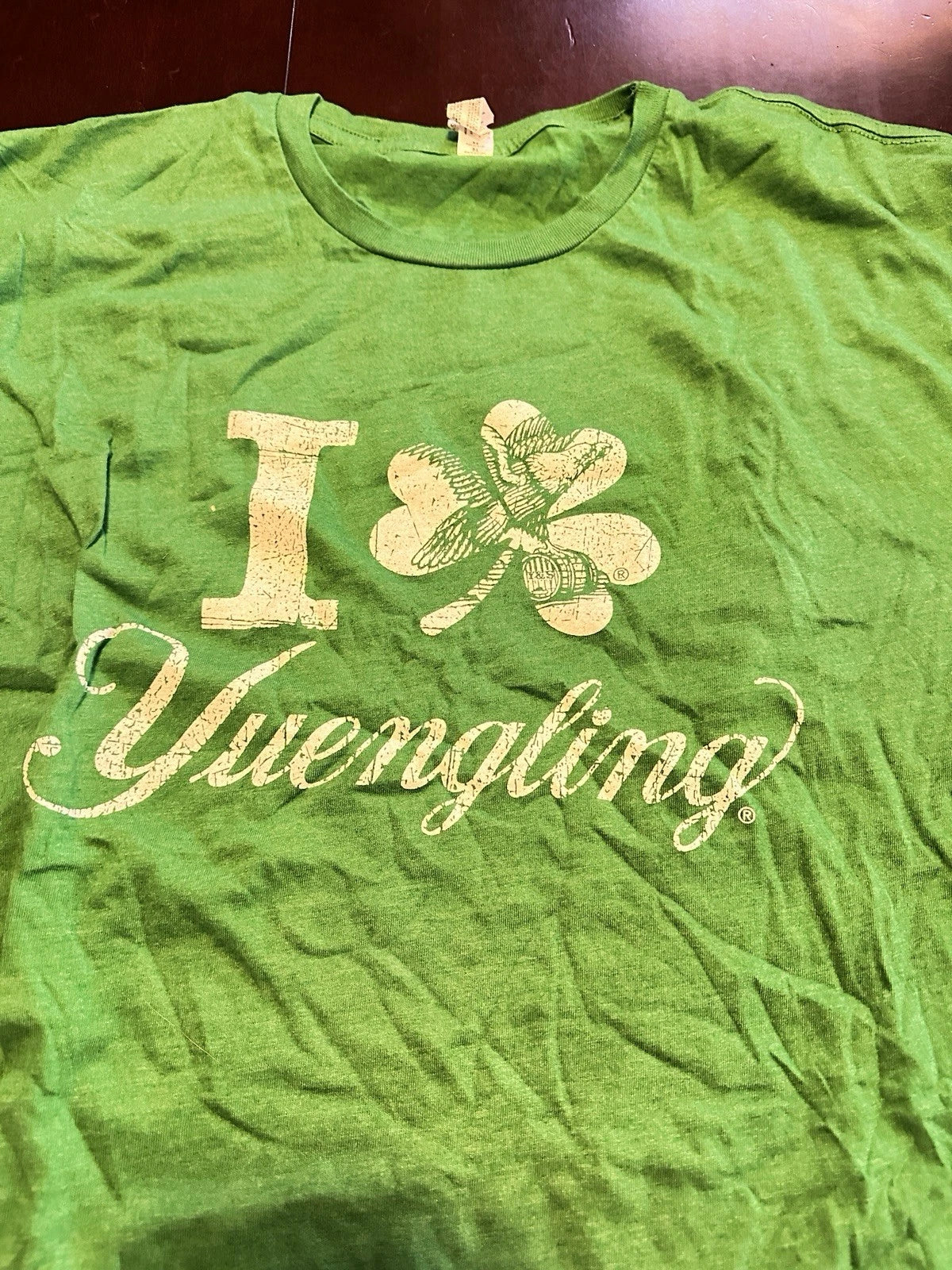 Yeungling Beer Graphic Tee St Patrick’s Day Clover  XL