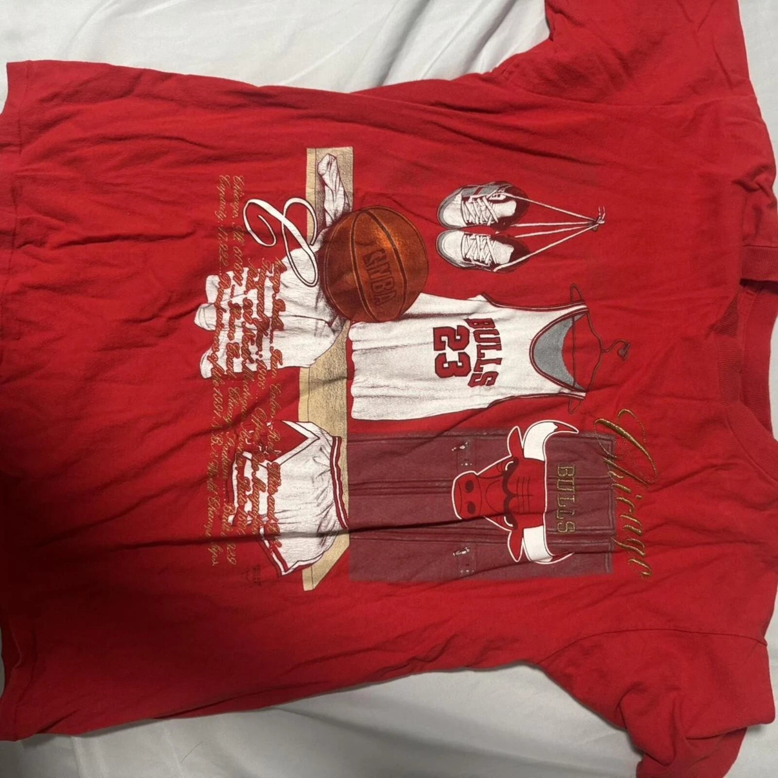 vintage chicago bulls shirt