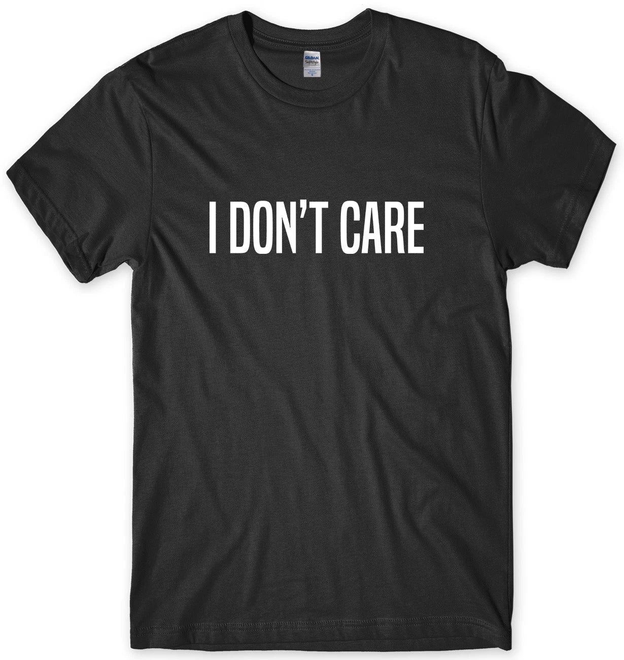 I Don't Care Mens Funny Unisex T-Shirt