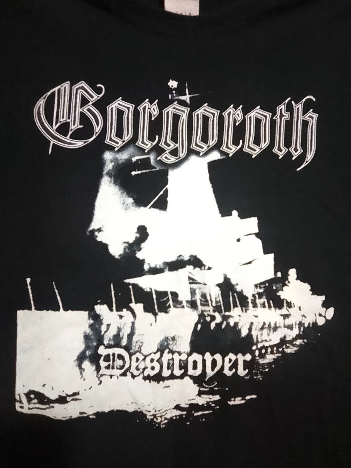Gorgoroth, Destroyer, rare, Y2K, size L, t-shirt