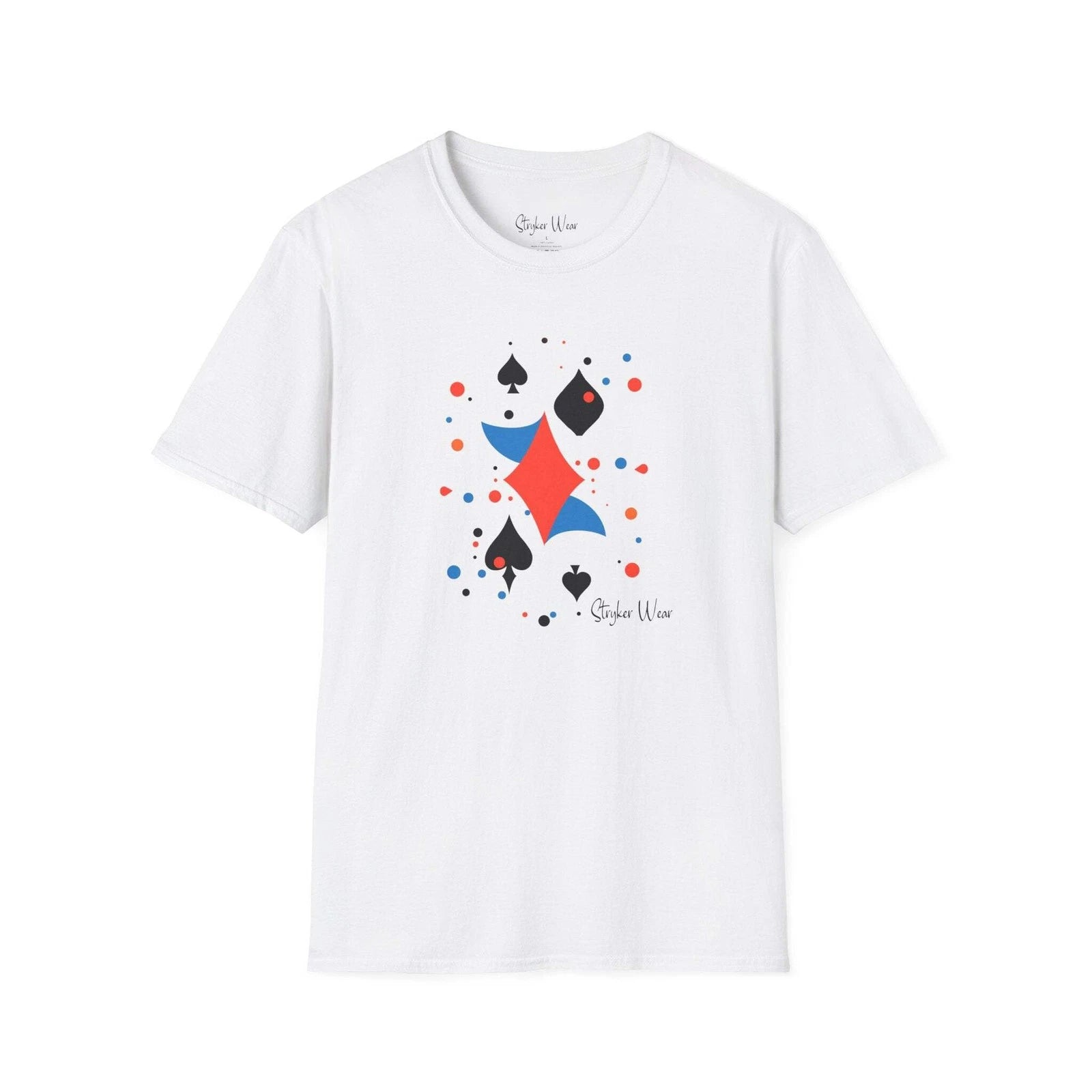 Minimalist Cards Art | Unisex Softstyle T-Shirt