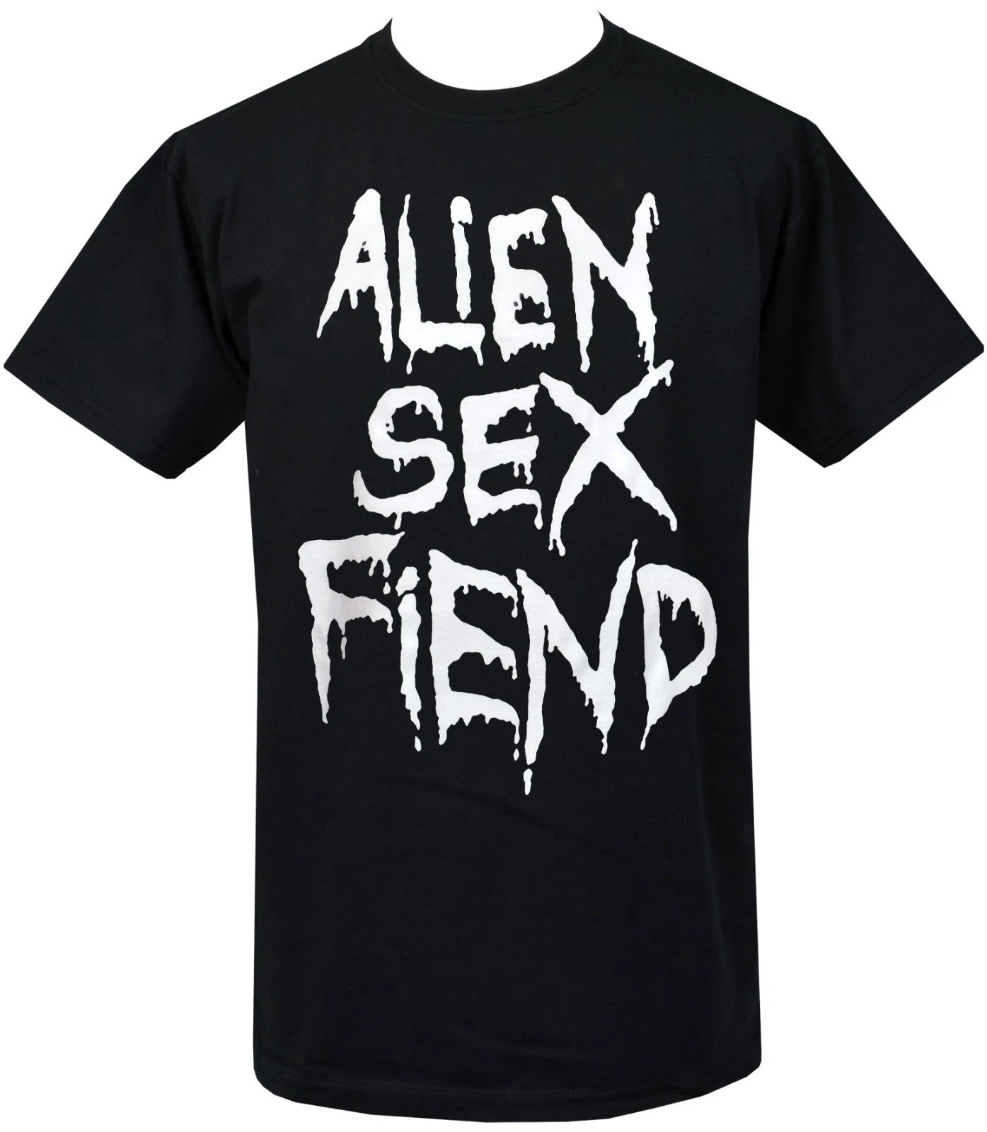 Alien Sex Fiend T Shirt Mens Gothic Punk Death Rock Black Band Tee Goth Batcave