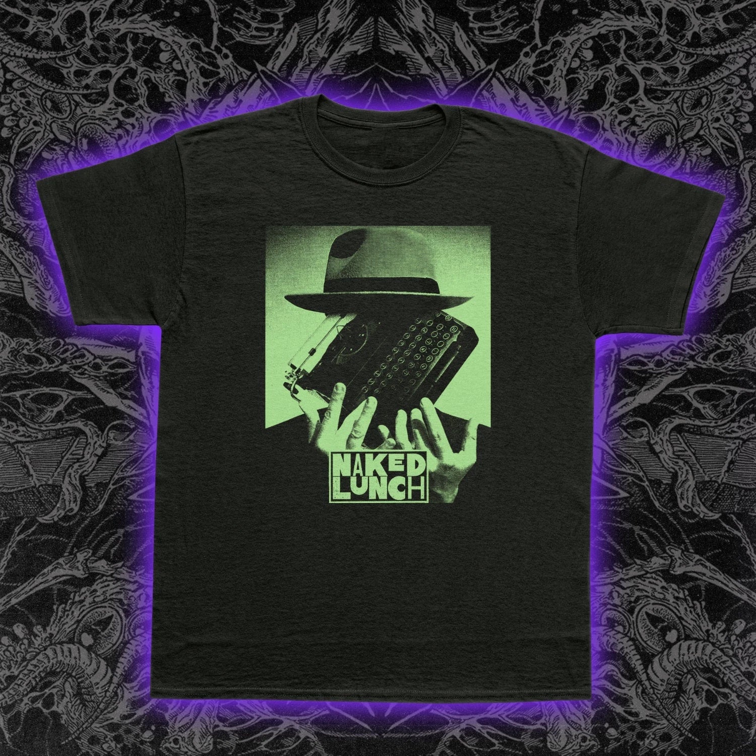 Naked Lunch T-Shirt David Cronenberg Cult Film Graphic Tee Surreal Literature