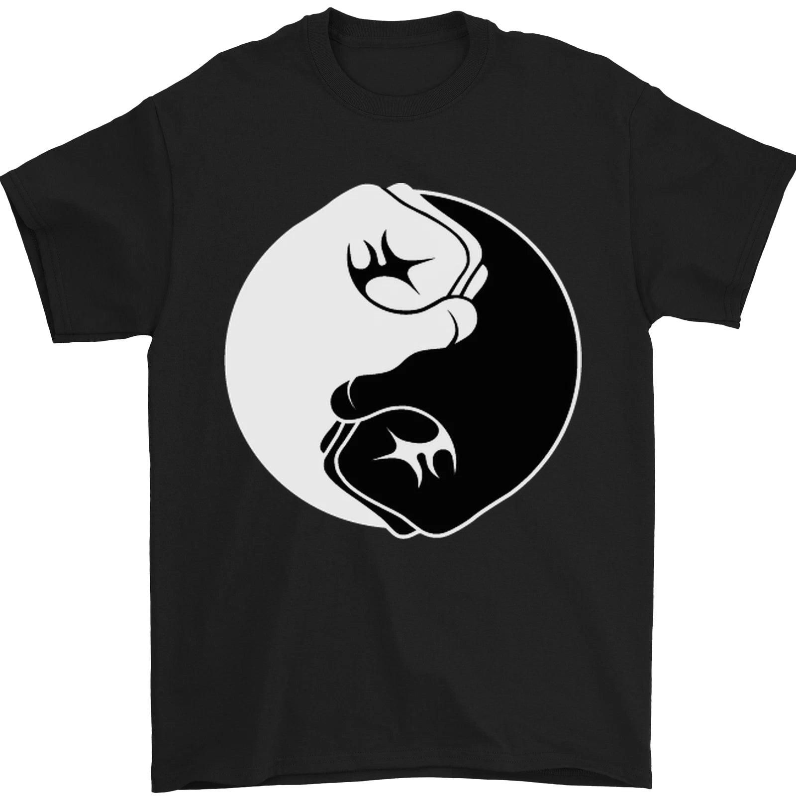 Taekwondo Fighter Mixed Martial Arts MMA Mens T-Shirt 100% Cotton