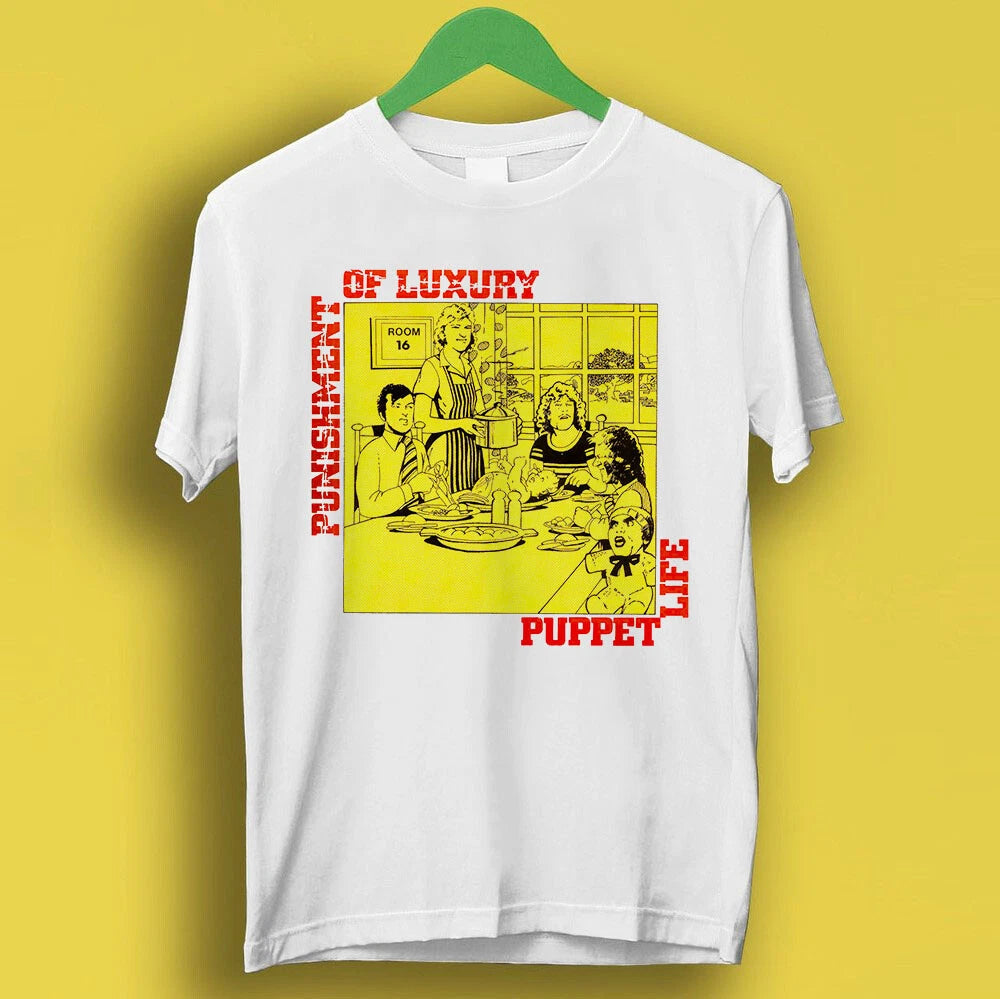 Punishment Of Luxury Puppet Life 70s Rock Retro Music Gift Top Tee T Shirt P2023