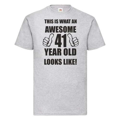 41st 41 Years Old Forty First Birthday Presents Mens Funny Awesome T-Shirt