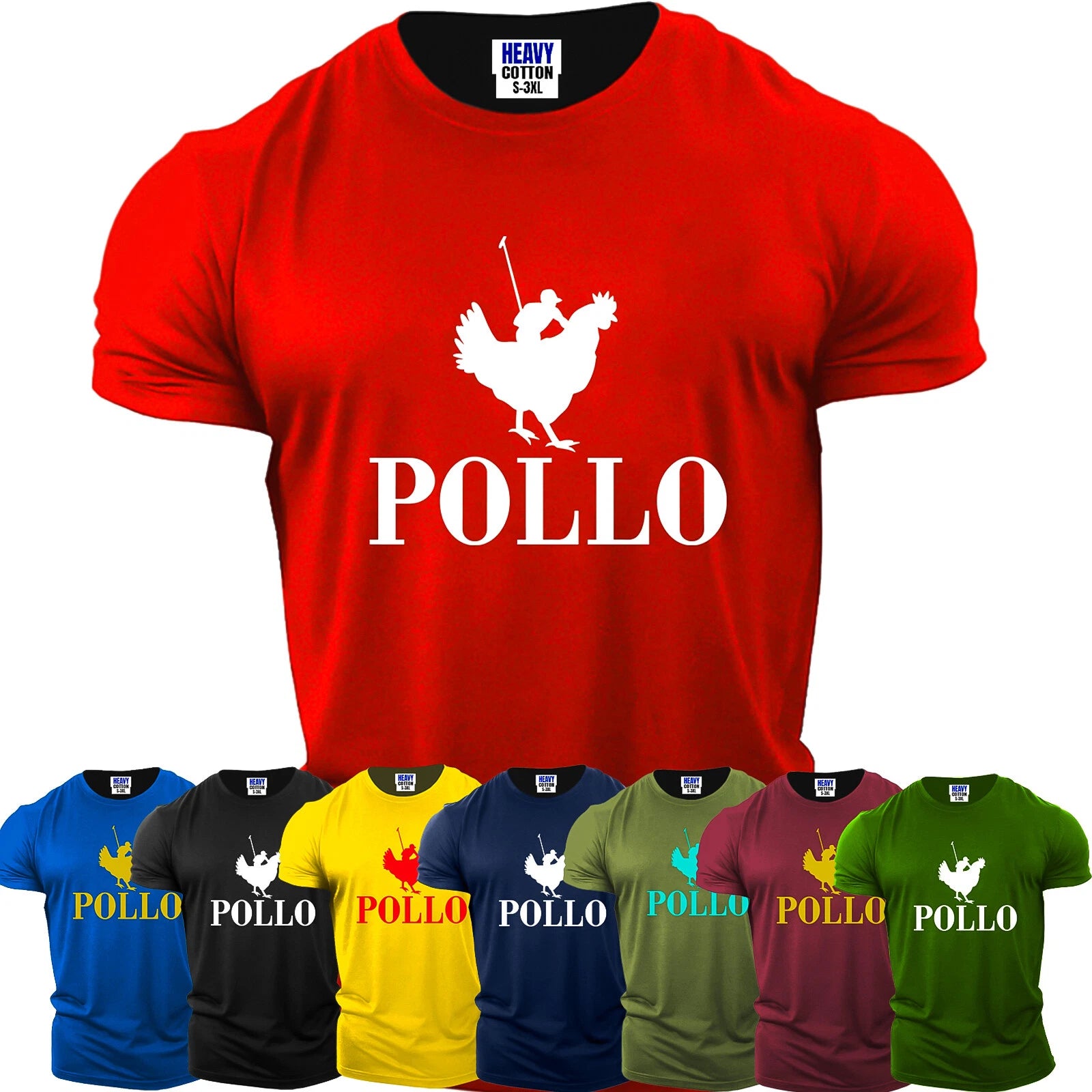 Polo Parody Men's Short Sleeve T-Shirt USA Funny Sarcastic New Gfft Tee S-3XL