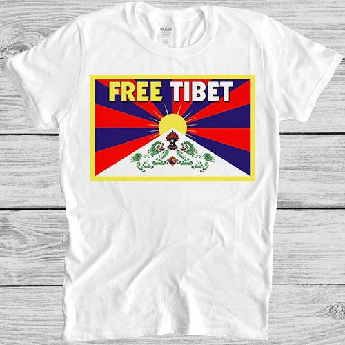 Free Tibet T Shirt 1518 China Indepence Everest Cool Gift Tee