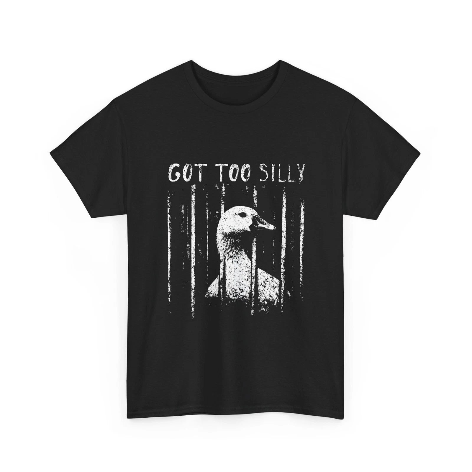 Got Too Silly Goose Meme Shirt, Funny Goose Jailbird Prison T-Shirt