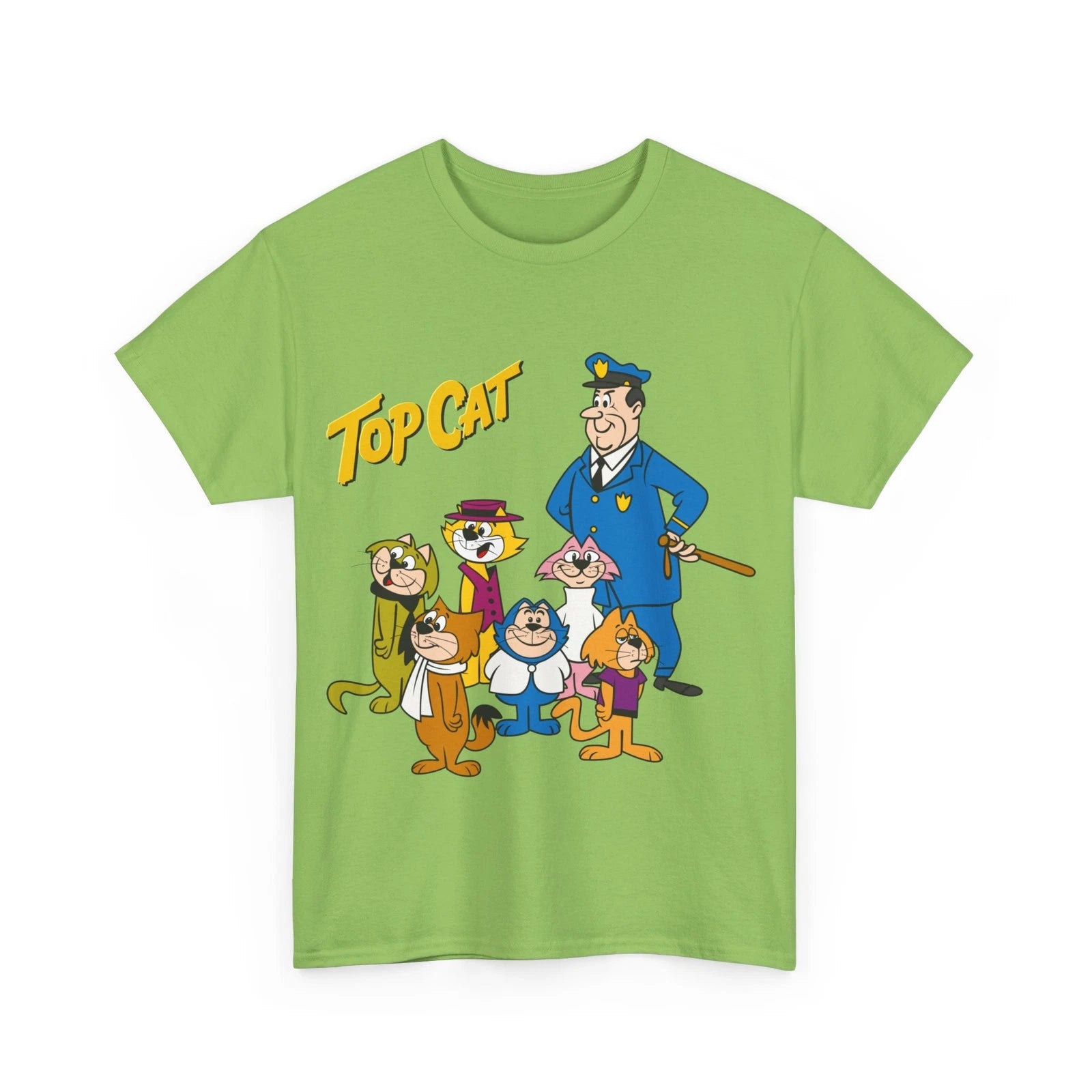 Top Cat & His Gang T-Shirt - Hanna-Barbera TV - Brain, Spook, Benny the Ball