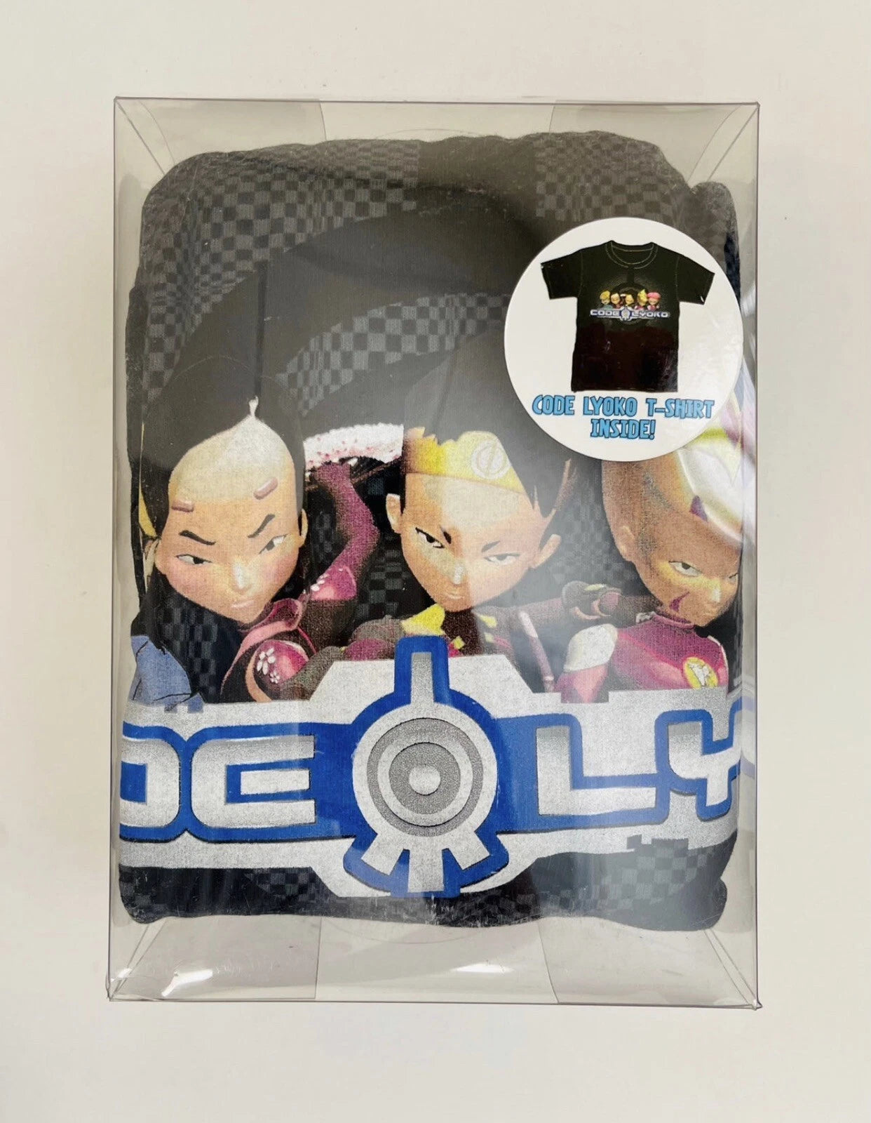 Code Lyoko Vintage Shirt Y2K Anime TV Show Youth Large Black Graphic Tee New
