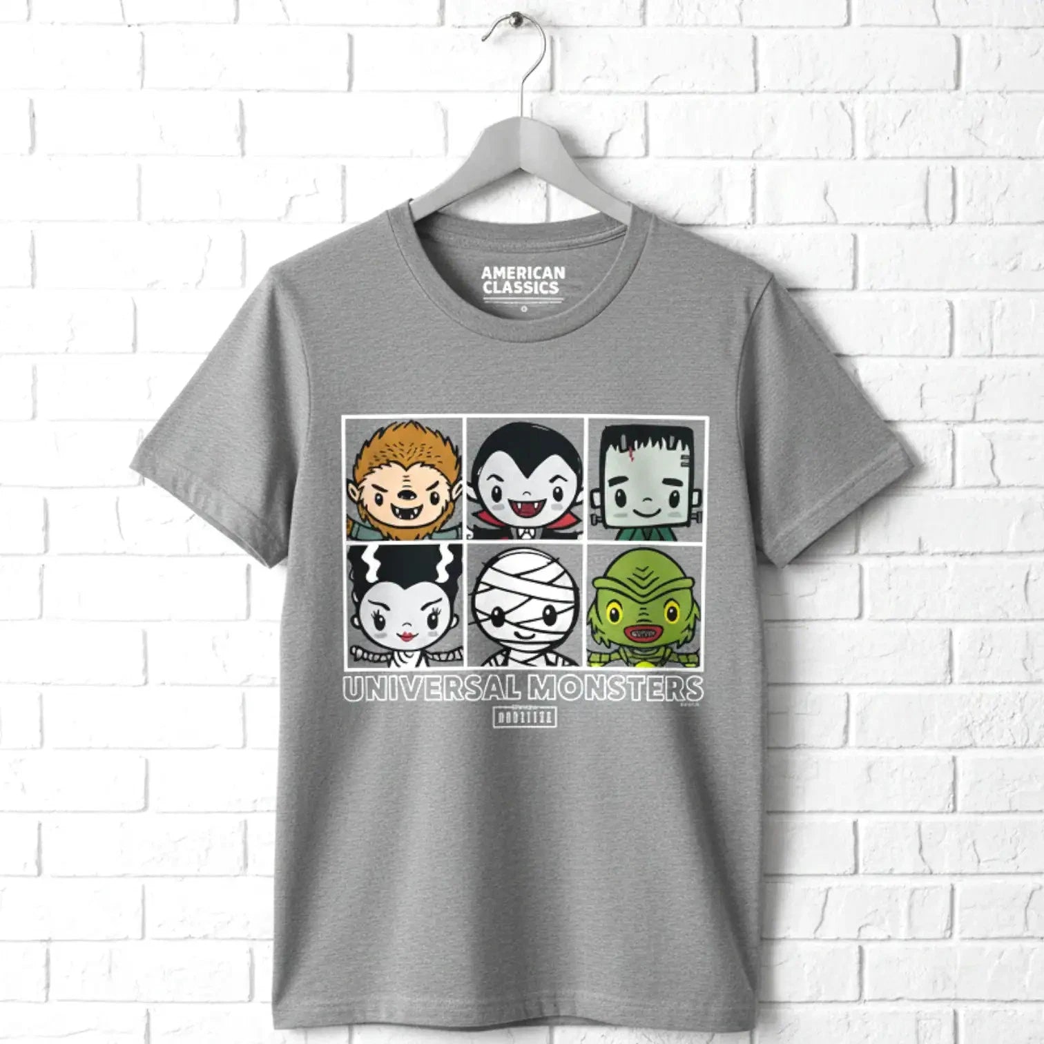 Universal Monsters Cute Villains Men's T Shirt