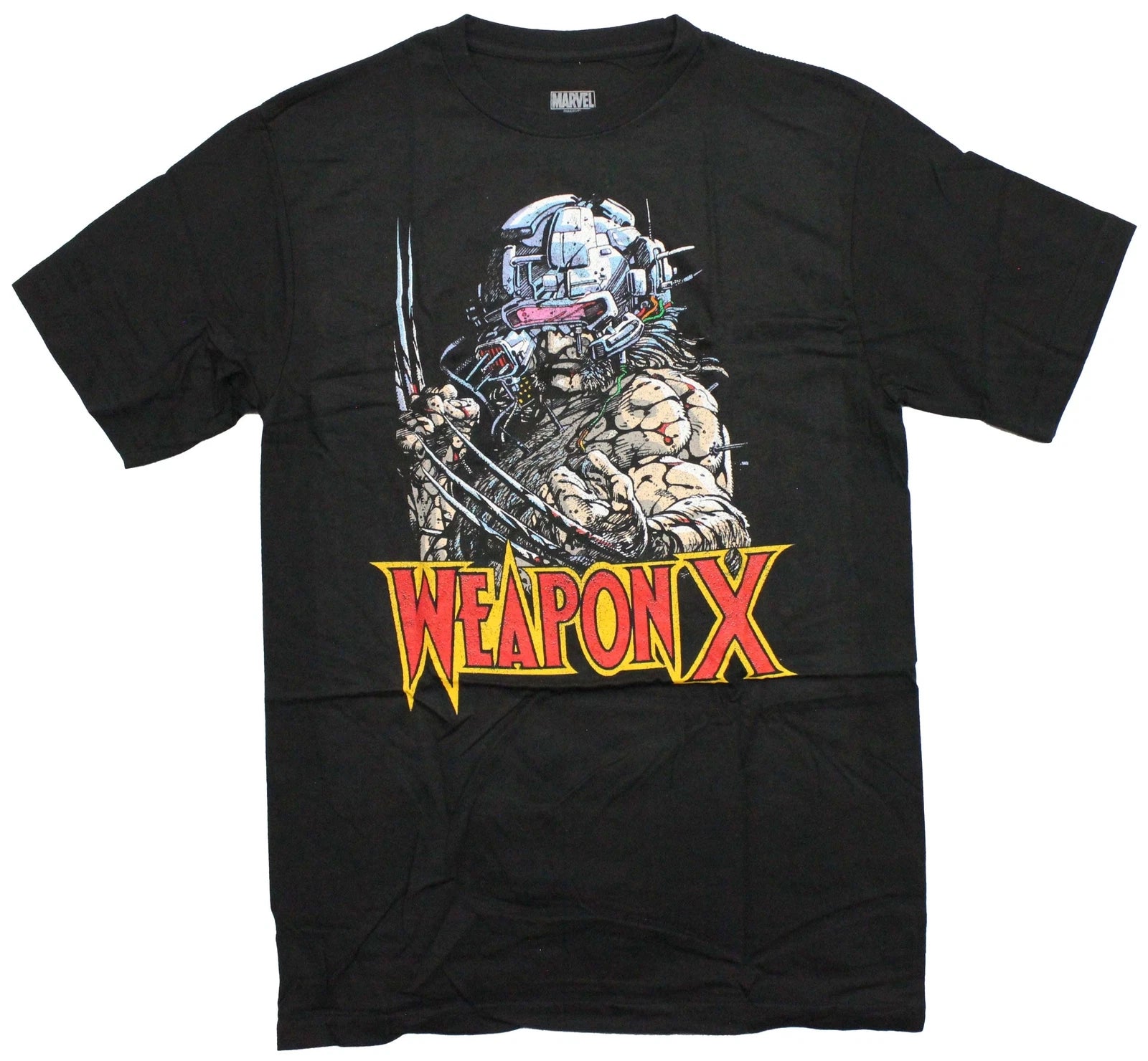 Wolverine Weapon X New Adult T-Shirt- Classic Barry Windsor Smith Image