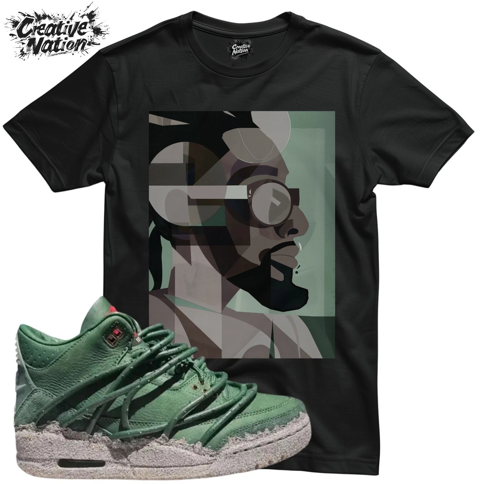 Shirt To Match 3 Concrete Unisex Tee Sneaker Shirt Cool Shirt For Sneaker Tee