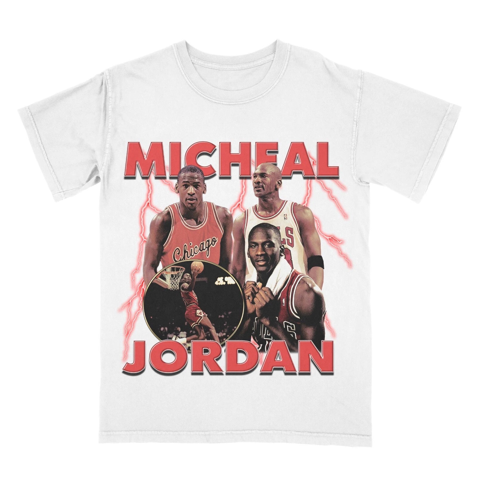 Michael Jordan Vintage Shirt 90s Bootleg Shirt Basketball NBA BEST ON EBAY