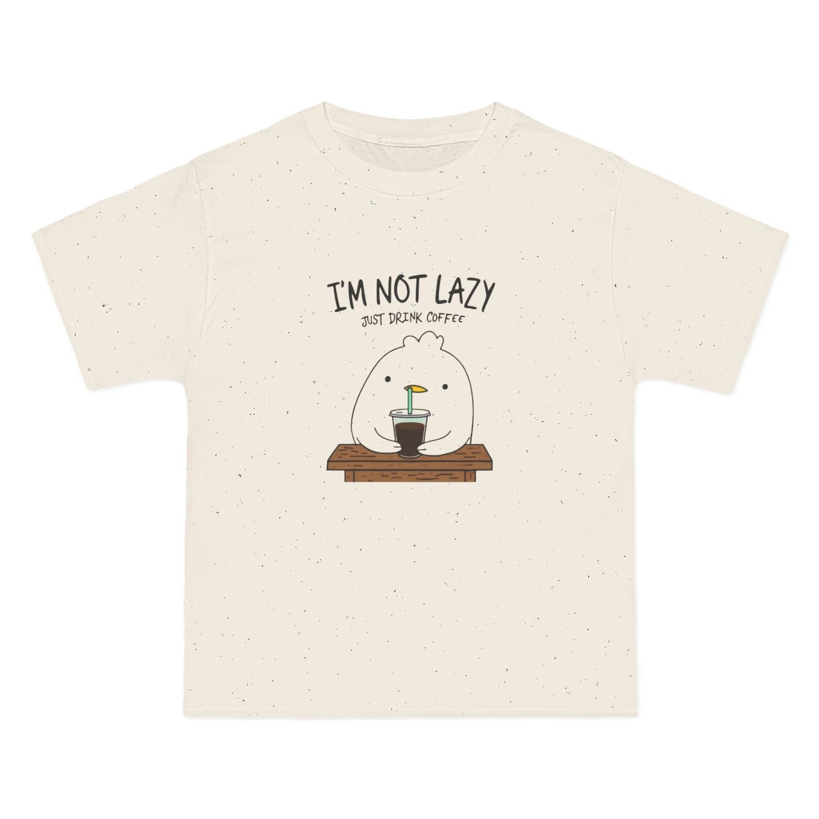 Funny Coffee Lover T-Shirt, Lazy Tee, Comfy Apparel, Gift for Coffee Lovers