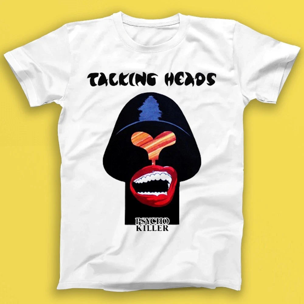 Talking Heads Psycho Killer French Version Music Gift Tee Tshirt T1699