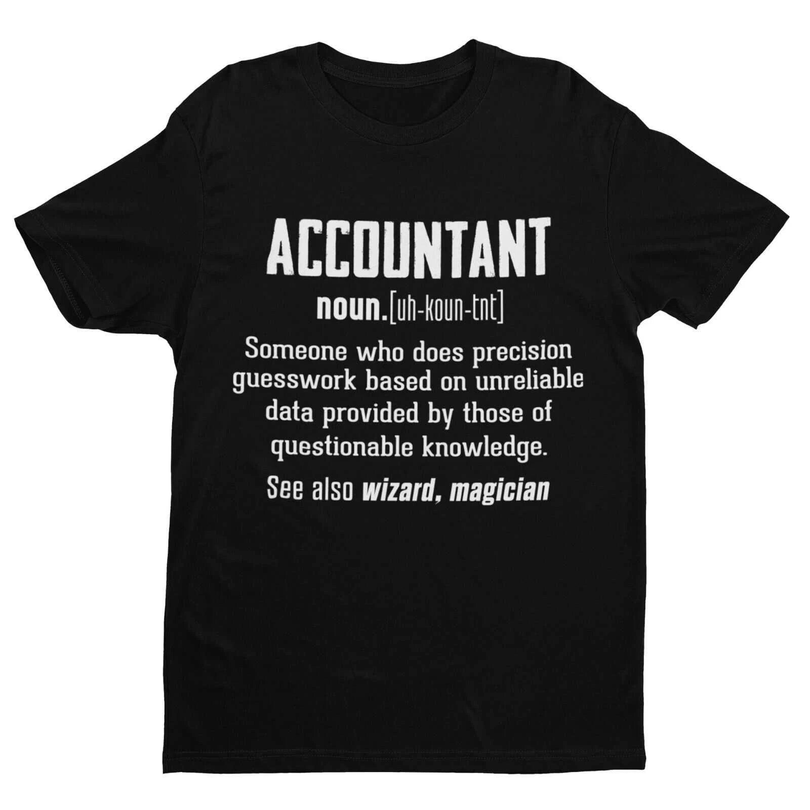 Funny T Shirt ACCOUNTANT Dictionary Definition Novelty Gift Work Friend Joke