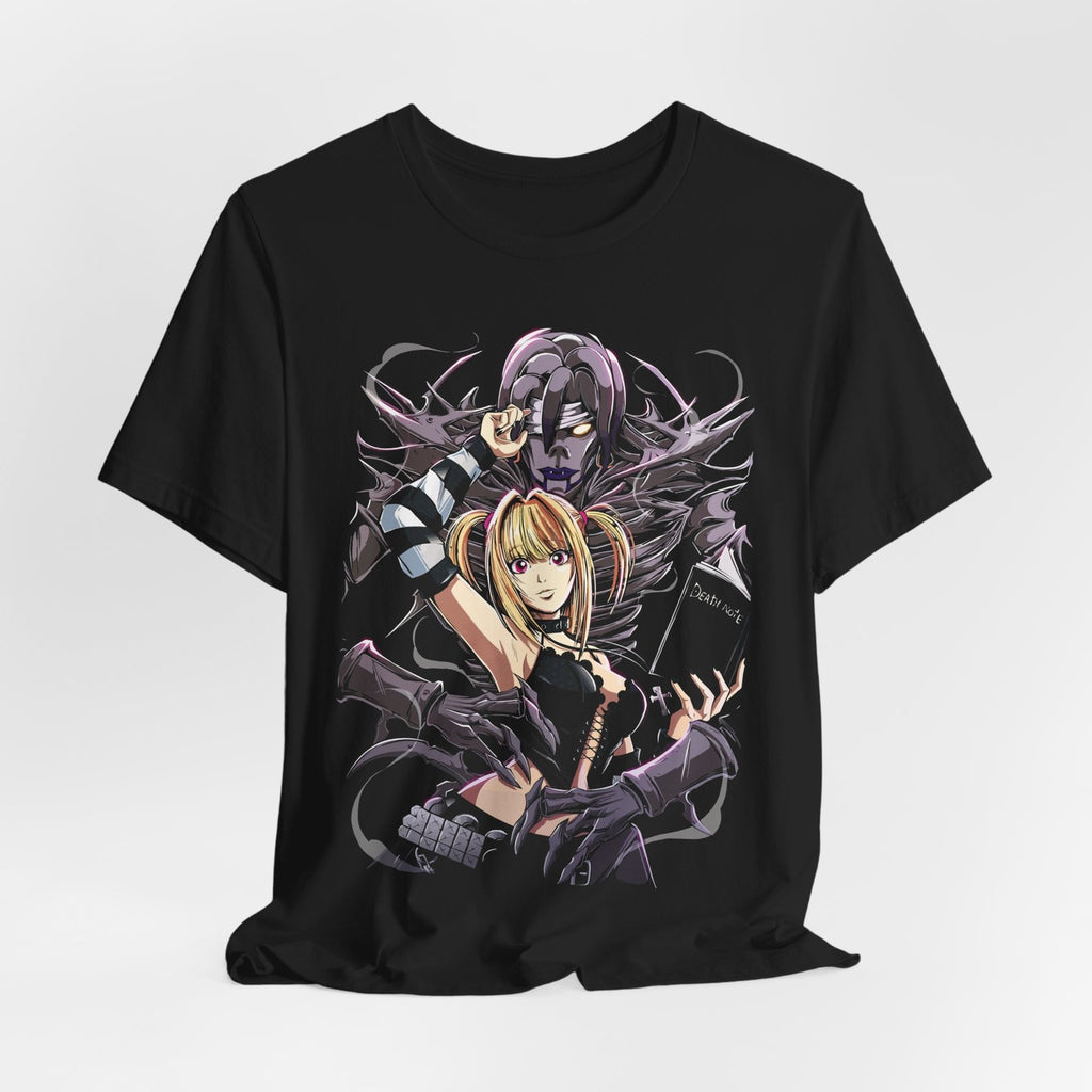 Misa Amane & Ryuk anime graphic Tee | Death Note inspired shirt