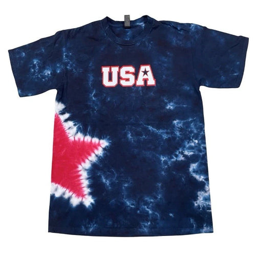 250 USA Red White and Blue tie dye shirt America tie dye - 4th of July Shirt