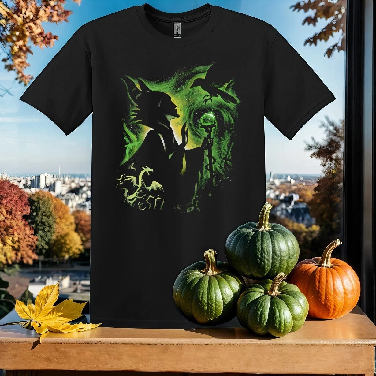 Disney Sleeping Beauty Villains T-shirt T shirt Men Women Unisex Tshirt SY318
