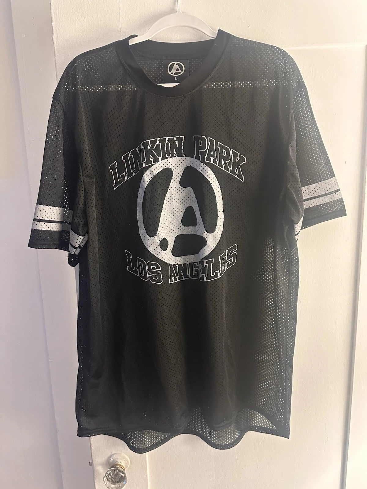Linkin Park 2025 From Zero World Tour Football Jersey  100% Polyester Mesh 2XL