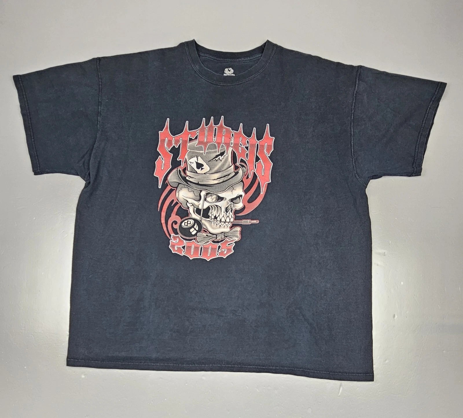 Sturgis Bike Week T-Shirt Mens 2XL. Vintage 2005 Skulls Eightball Motorcycle