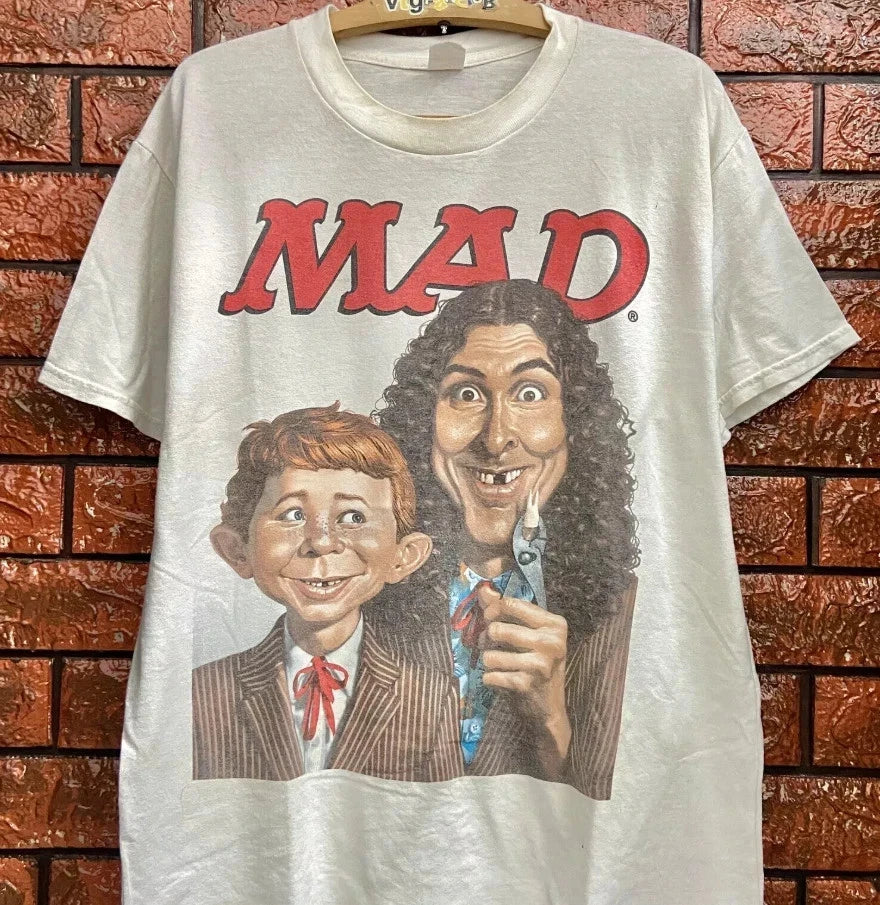 Vintage Mad Magazine American Satire Comedy Punk T-shirt size S-5XL Unisex