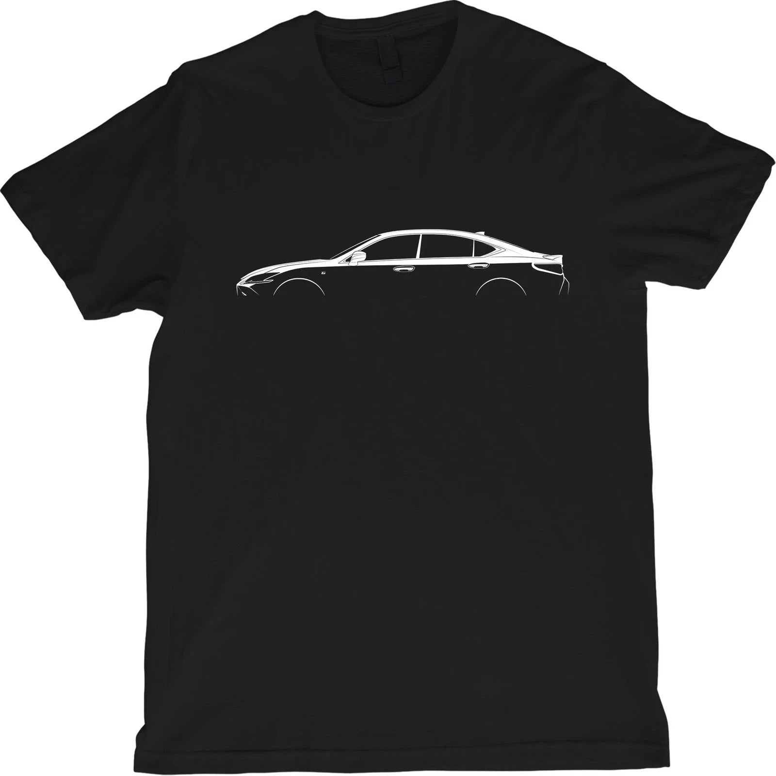 ES 350 F Sport XZ10 Modern Luxury Sedan Silhouette T-Shirt