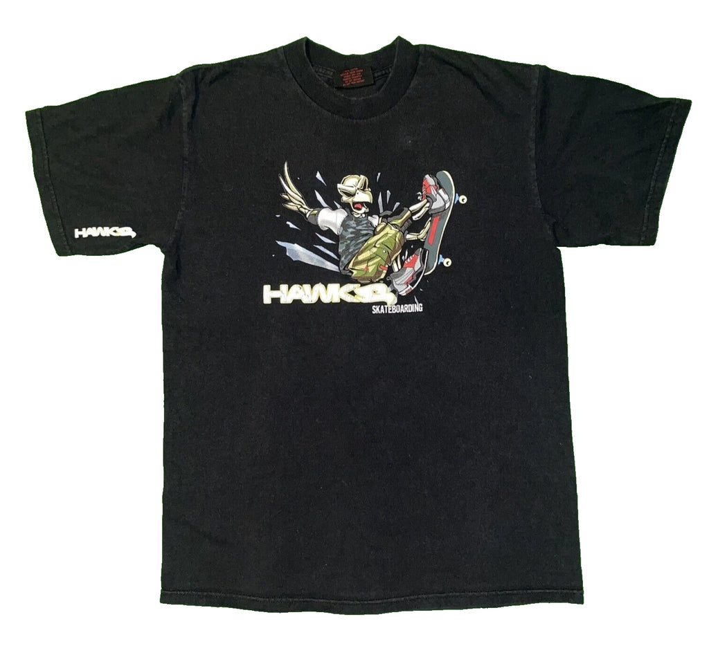 Vtg Tony Hawk Shirt Small Y2K Skateboard Birdhouse Powell Peralta 90s Skate Tee