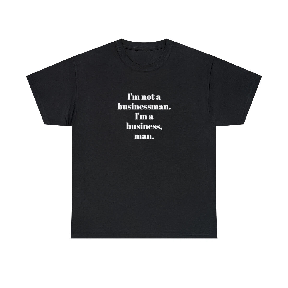 Business Man Jay Z style classic hip hop famous quote streetwear T shirt