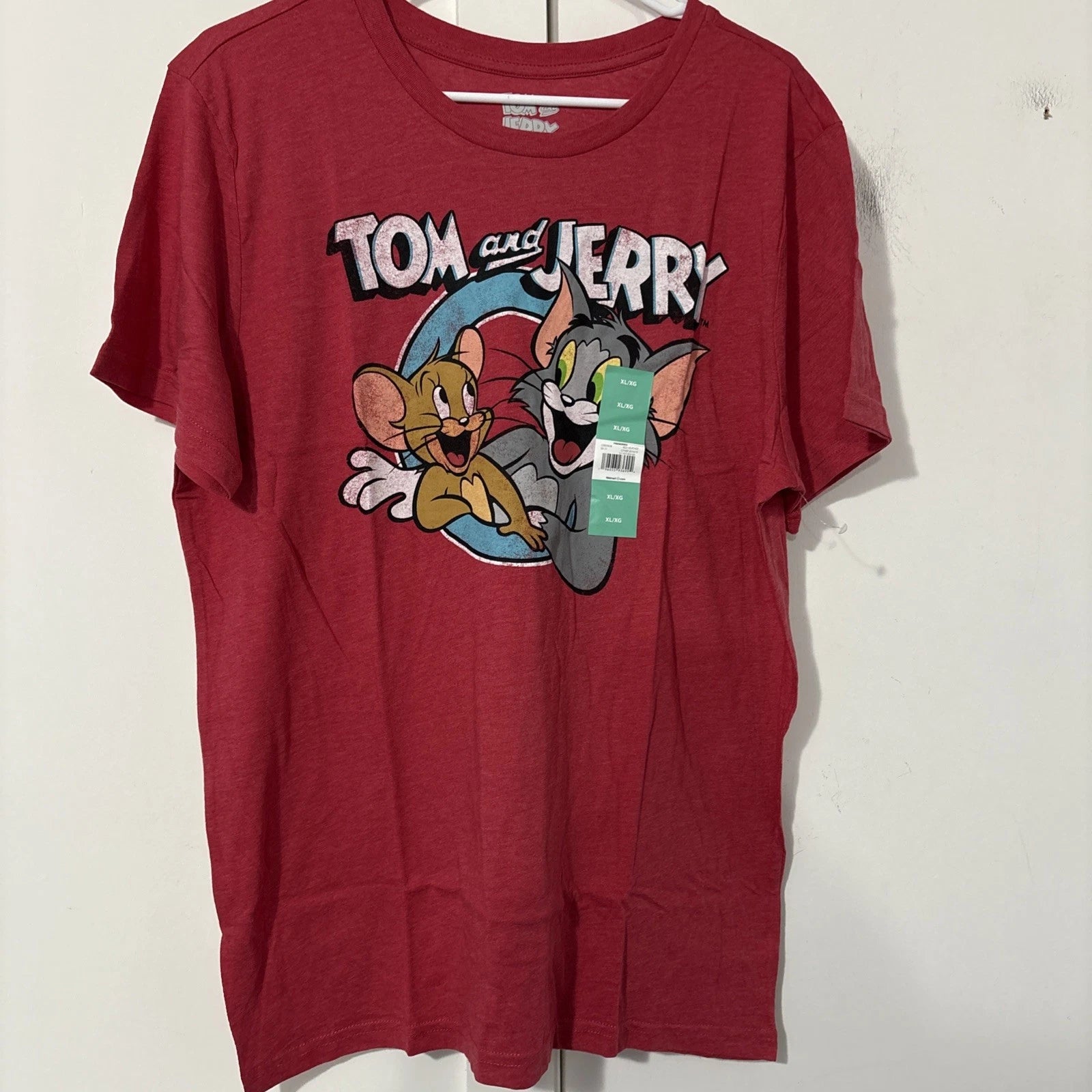 Men’s XL Tom & Jerry Graphic Tee Shirt New With Tags