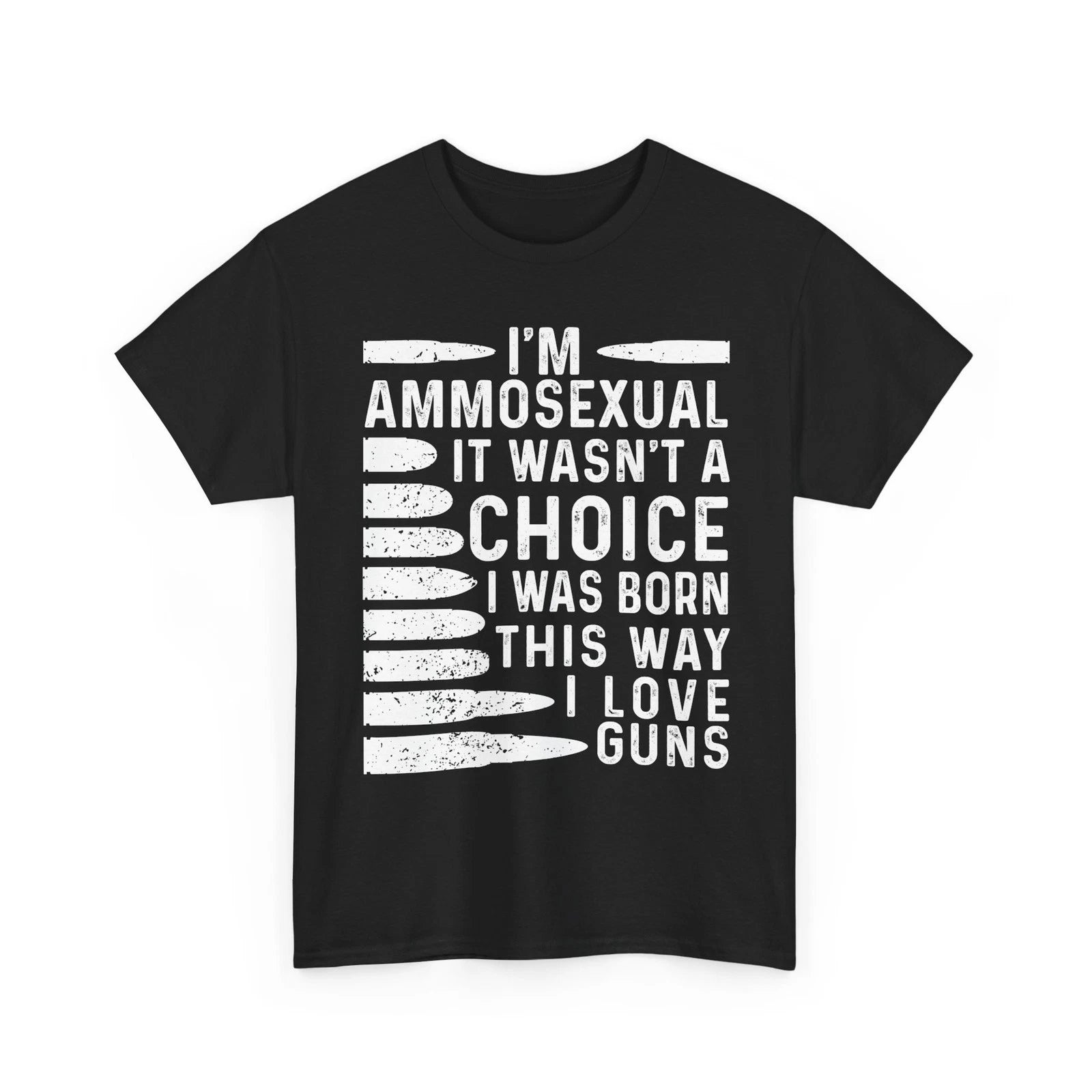 Guns Owner Shirt, I'm Ammo-Sexual I Love Guns Dad Men Shirt