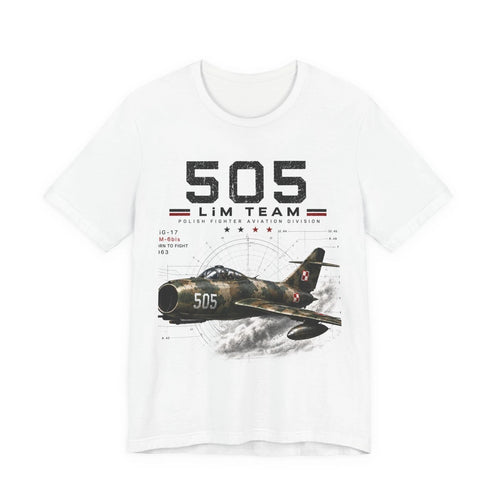 505 Mig-17 Lim 6 Bis warbird Unisex Jersey Short Sleeve Tee