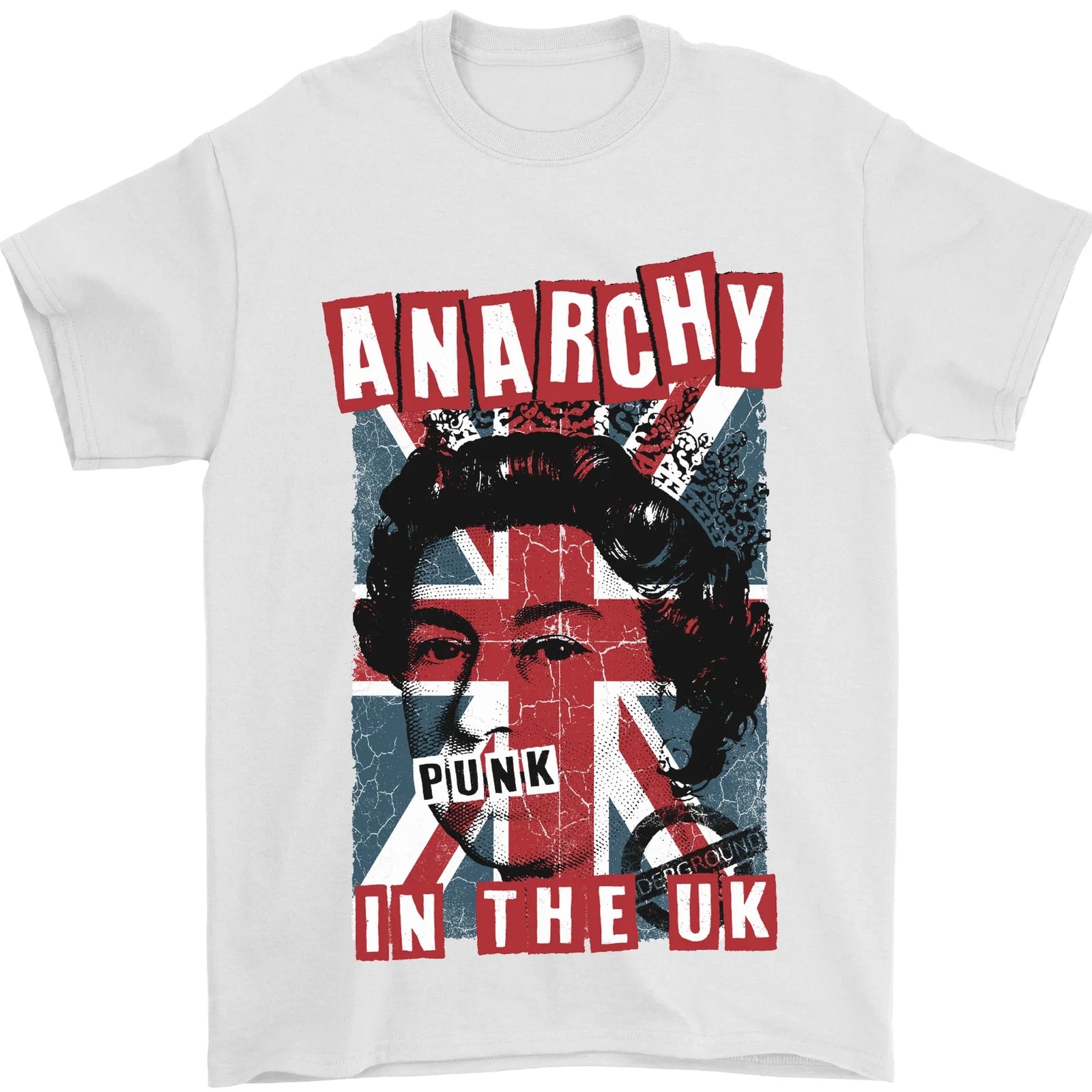 Anarchy in the UK Punk Music Rock Mens T-Shirt 100% Cotton