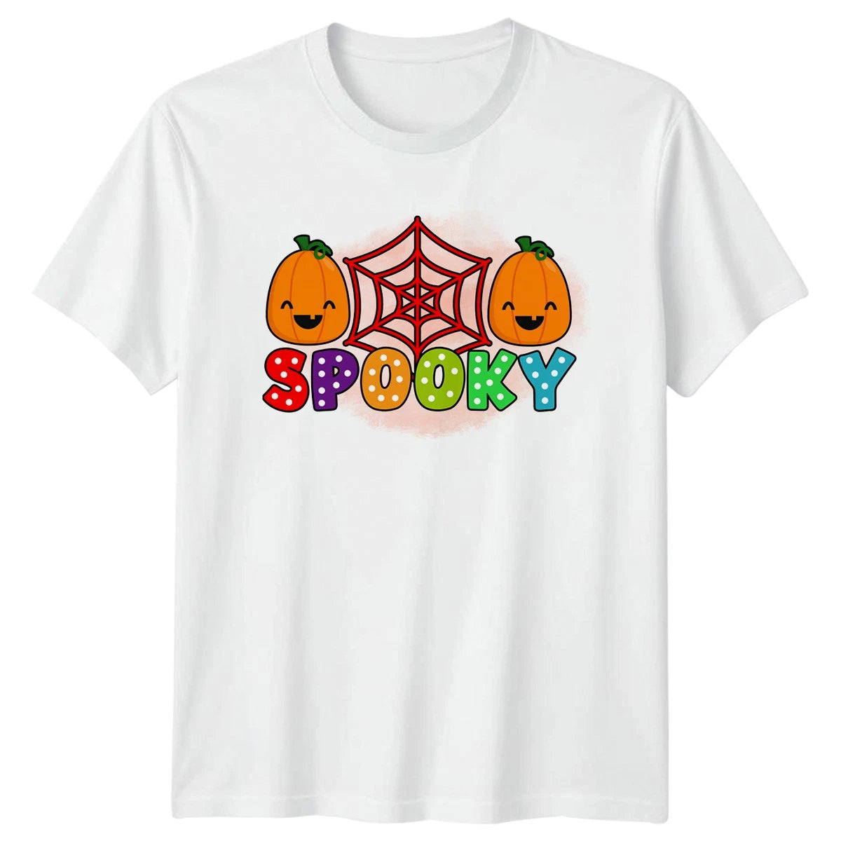Spooky T-Shirt Cute Halloween Kawaii Pumpkin Halloween Gift For Him And Her