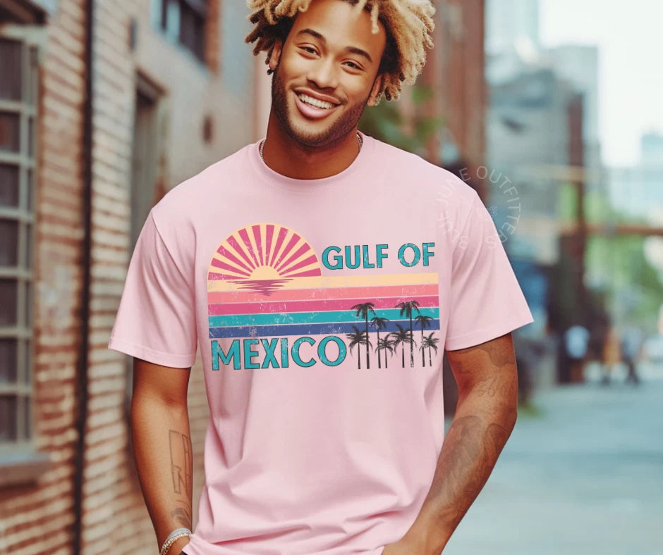 TRENDY RETRO GULF OF MEXICO TEE | WORN IN STYLE | ANTI MAGA | ANTI TRUMP TEE