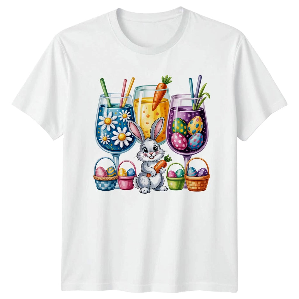 Cute Easter Bunny Eggs Baskets T-Shirt Brunch Seasonal Holiday