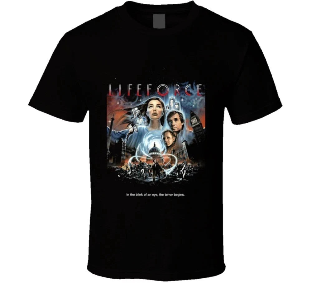 Lifeforce Retro 80's Science Fiction Movie T Shirt
