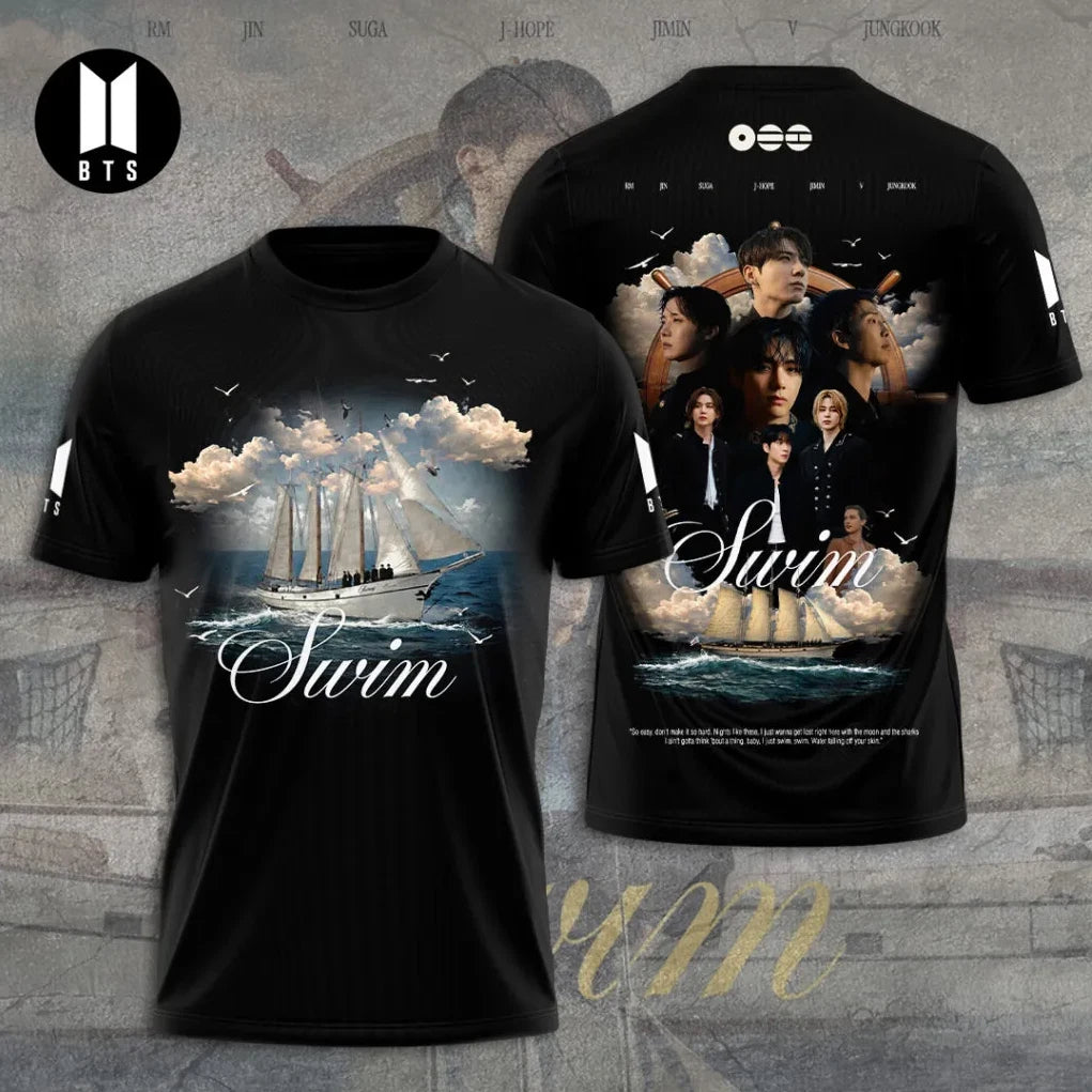 BTS Arirang SWIM 2026 AOP T-Shirt