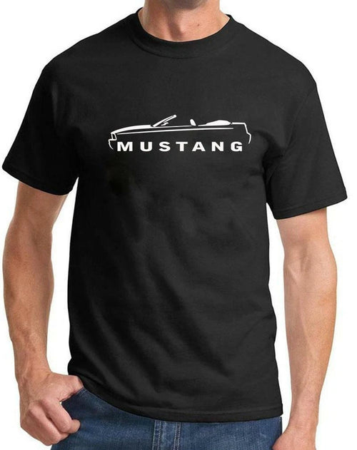 2005-09 Ford Mustang Convertible Classic Outline Design Tshirt NEW