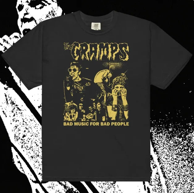 The Cramps Bad Music For Bad People Comfort Colors Punk TShirt