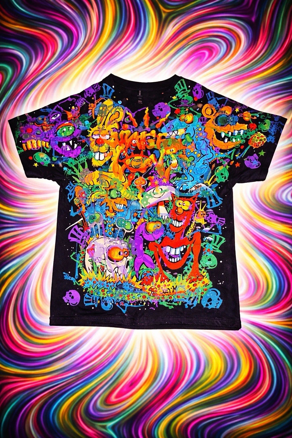 Liquid Blue Joey Mars Sample Production Print Tshirt. 1 Of 1
