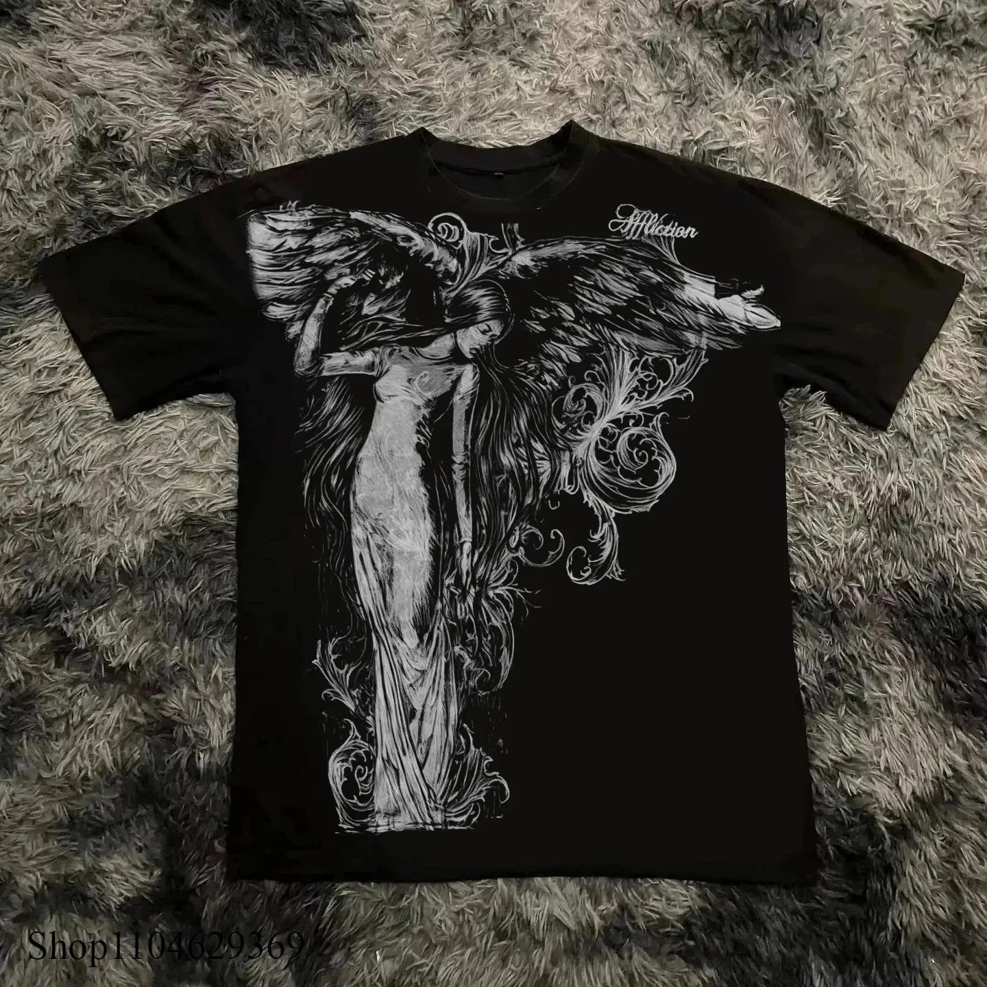 Southpole Style Cotton Skater MMA Graphic T Shirt Y2K Streetwear Mens Tee S-3XL