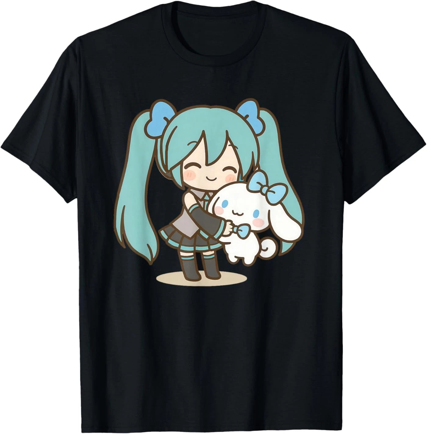 Cute Anime Manga Girl Miku Singer Singing Music Lover Kawaii T-Shirt