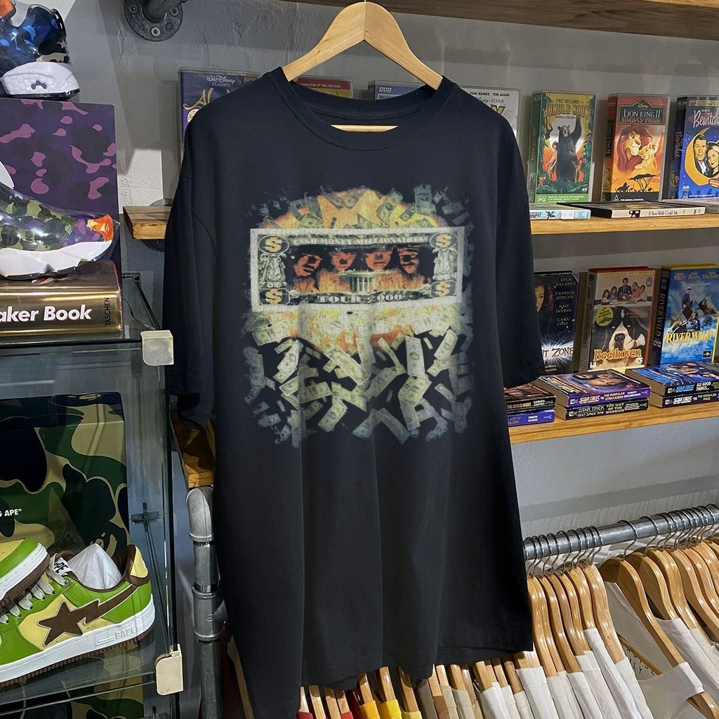 Y2K Cash Money Records Tour Lil Wayne Rare T-Shirt Black XL