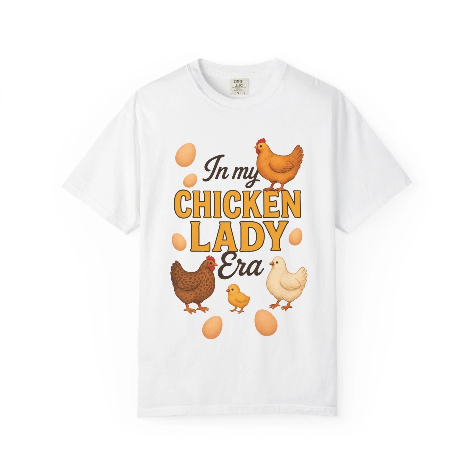 Charming Chicken Lady T-Shirt, Farmhouse Style, Trendy Gift for Chicken [...]