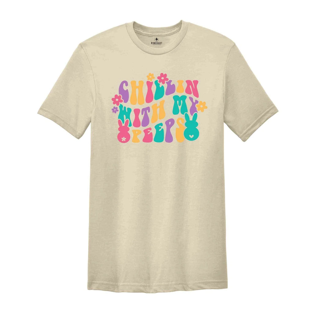 Chillin With My Peeps Shirt, Cute Easter Shirt, Happy Easter Shirt, Easter Day S