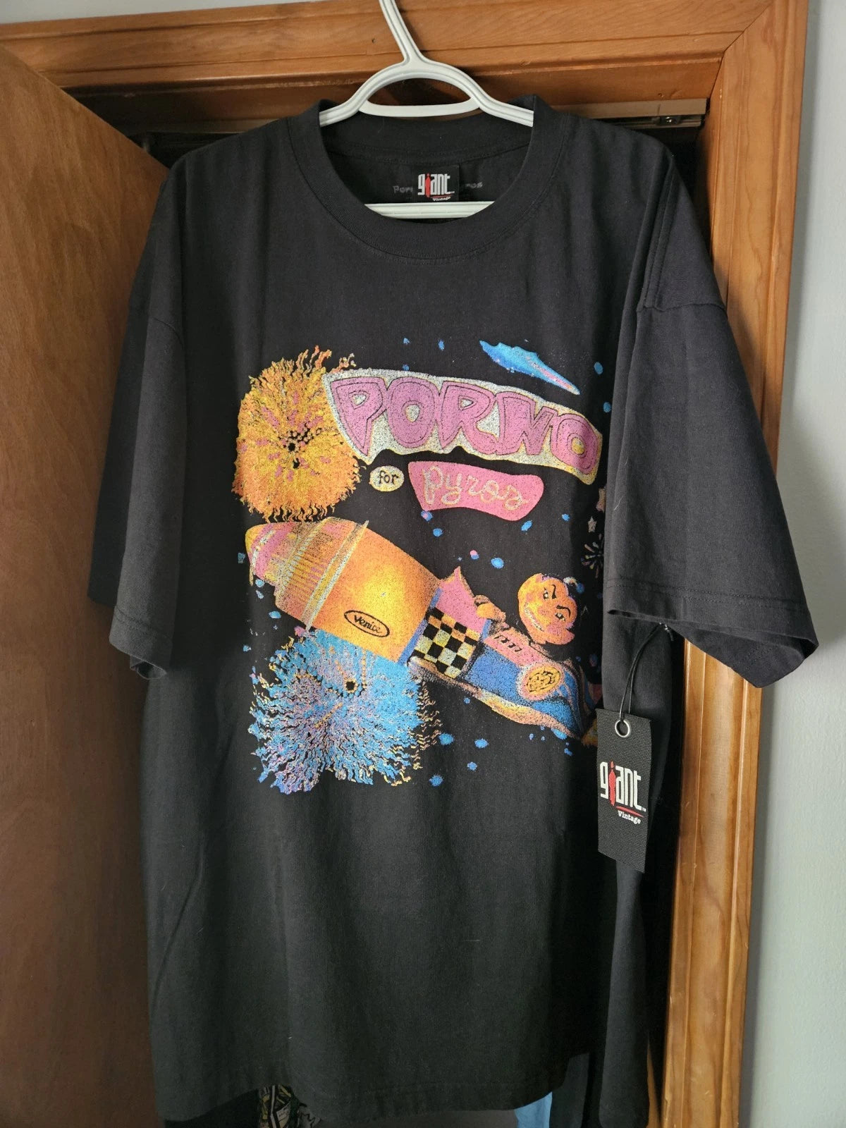 Giant Vintage style PORNO FOR PYROS shirt 2xl XXL NEW 💕 90's grunge rock band